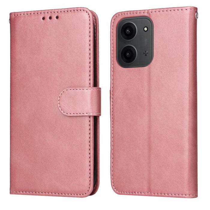 Funda para teléfono clásica de cuero con tapa y textura de becerro, For Redmi 15a 5G, For Redmi Turbo 5 Max 5G / Poco X8 Pro Max 5G, For Redmi Turbo 5 5G / Poco X8 Pro 5G, For Redmi Note 15 Pro+ 5G 163.3mm / Poco M8 Pro 5G                              ...
