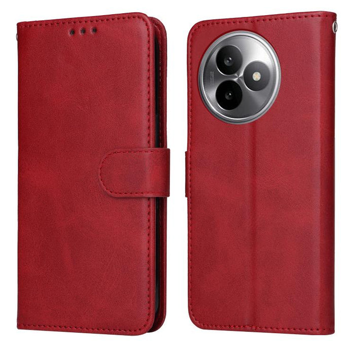 Funda para teléfono clásica de cuero con tapa y textura de becerro, For Redmi 15a 5G, For Redmi Turbo 5 Max 5G / Poco X8 Pro Max 5G, For Redmi Turbo 5 5G / Poco X8 Pro 5G, For Redmi Note 15 Pro+ 5G 163.3mm / Poco M8 Pro 5G                              ...