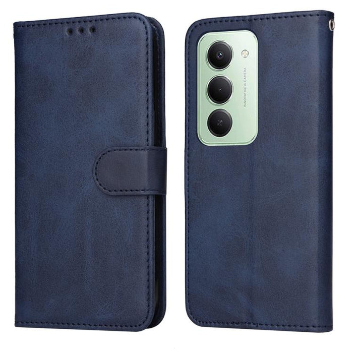 Funda para teléfono clásica de cuero con tapa y textura de becerro, For Redmi 15a 5G, For Redmi Turbo 5 Max 5G / Poco X8 Pro Max 5G, For Redmi Turbo 5 5G / Poco X8 Pro 5G, For Redmi Note 15 Pro+ 5G 163.3mm / Poco M8 Pro 5G                              ...