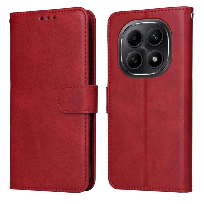 Funda para teléfono clásica de cuero con tapa y textura de becerro, For Redmi 15a 5G, For Redmi Turbo 5 Max 5G / Poco X8 Pro Max 5G, For Redmi Turbo 5 5G / Poco X8 Pro 5G, For Redmi Note 15 Pro+ 5G 163.3mm / Poco M8 Pro 5G                              ...