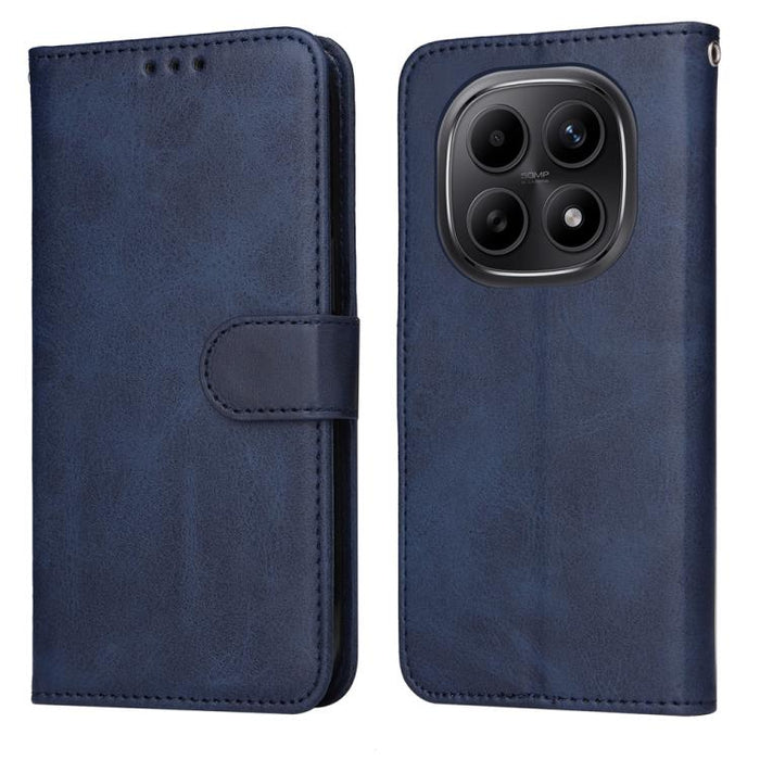 Funda para teléfono clásica de cuero con tapa y textura de becerro, For Redmi 15a 5G, For Redmi Turbo 5 Max 5G / Poco X8 Pro Max 5G, For Redmi Turbo 5 5G / Poco X8 Pro 5G, For Redmi Note 15 Pro+ 5G 163.3mm / Poco M8 Pro 5G                              ...