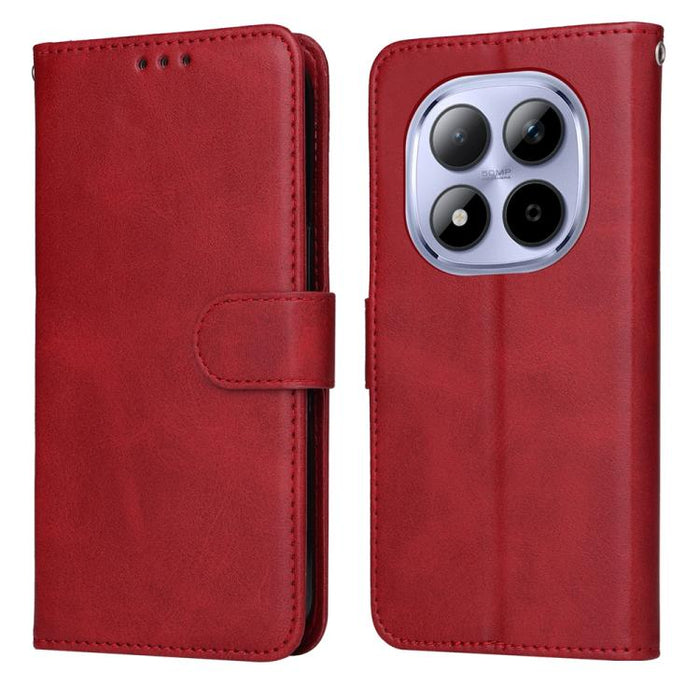 Funda para teléfono clásica de cuero con tapa y textura de becerro, For Redmi 15a 5G, For Redmi Turbo 5 Max 5G / Poco X8 Pro Max 5G, For Redmi Turbo 5 5G / Poco X8 Pro 5G, For Redmi Note 15 Pro+ 5G 163.3mm / Poco M8 Pro 5G                              ...