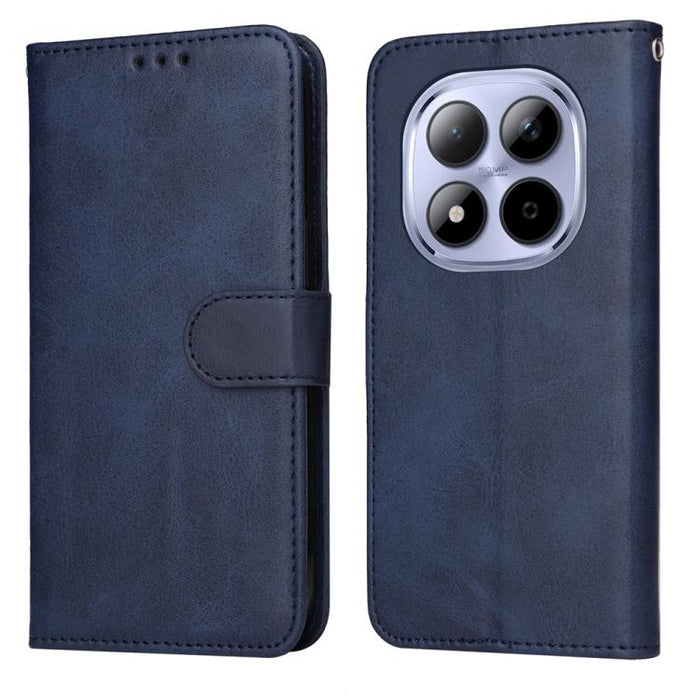 Funda para teléfono clásica de cuero con tapa y textura de becerro, For Redmi 15a 5G, For Redmi Turbo 5 Max 5G / Poco X8 Pro Max 5G, For Redmi Turbo 5 5G / Poco X8 Pro 5G, For Redmi Note 15 Pro+ 5G 163.3mm / Poco M8 Pro 5G                              ...
