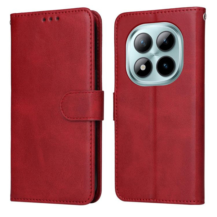 Funda para teléfono clásica de cuero con tapa y textura de becerro, For Redmi 15a 5G, For Redmi Turbo 5 Max 5G / Poco X8 Pro Max 5G, For Redmi Turbo 5 5G / Poco X8 Pro 5G, For Redmi Note 15 Pro+ 5G 163.3mm / Poco M8 Pro 5G                              ...
