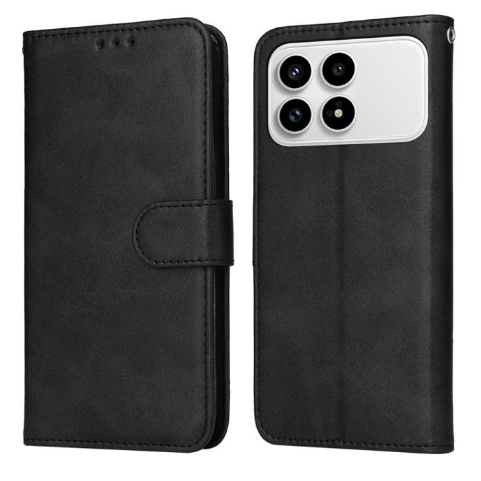 Funda para teléfono clásica de cuero con tapa y textura de becerro, For Redmi 15a 5G, For Redmi Turbo 5 Max 5G / Poco X8 Pro Max 5G, For Redmi Turbo 5 5G / Poco X8 Pro 5G, For Redmi Note 15 Pro+ 5G 163.3mm / Poco M8 Pro 5G                              ...