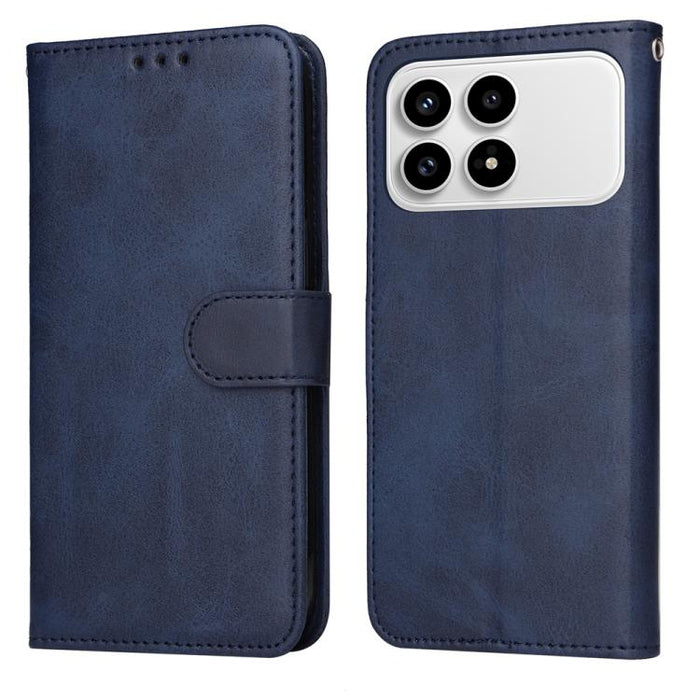 Funda para teléfono clásica de cuero con tapa y textura de becerro, For Redmi 15a 5G, For Redmi Turbo 5 Max 5G / Poco X8 Pro Max 5G, For Redmi Turbo 5 5G / Poco X8 Pro 5G, For Redmi Note 15 Pro+ 5G 163.3mm / Poco M8 Pro 5G                              ...