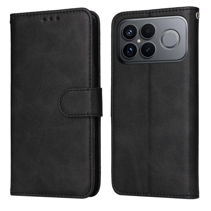 Funda para teléfono clásica de cuero con tapa y textura de becerro, For Redmi 15a 5G, For Redmi Turbo 5 Max 5G / Poco X8 Pro Max 5G, For Redmi Turbo 5 5G / Poco X8 Pro 5G, For Redmi Note 15 Pro+ 5G 163.3mm / Poco M8 Pro 5G                              ...