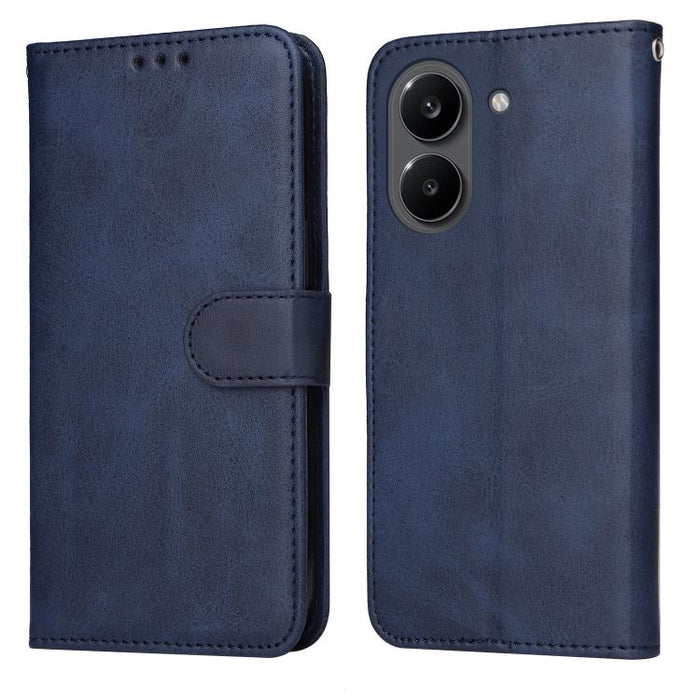 Funda para teléfono clásica de cuero con tapa y textura de becerro, For Redmi 15a 5G, For Redmi Turbo 5 Max 5G / Poco X8 Pro Max 5G, For Redmi Turbo 5 5G / Poco X8 Pro 5G, For Redmi Note 15 Pro+ 5G 163.3mm / Poco M8 Pro 5G                              ...