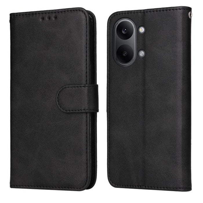 Funda para teléfono clásica de cuero con tapa y textura de becerro, For Redmi 15a 5G, For Redmi Turbo 5 Max 5G / Poco X8 Pro Max 5G, For Redmi Turbo 5 5G / Poco X8 Pro 5G, For Redmi Note 15 Pro+ 5G 163.3mm / Poco M8 Pro 5G                              ...