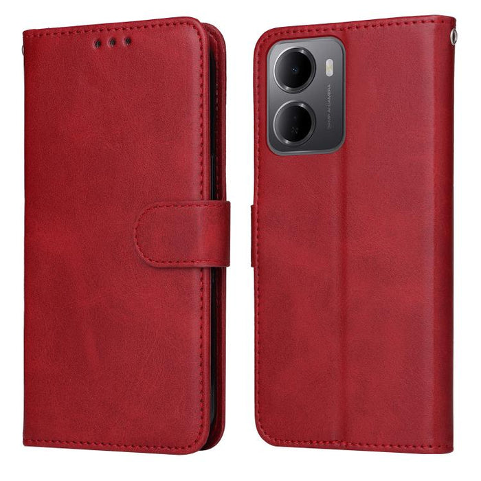 Funda para teléfono clásica de cuero con tapa y textura de becerro, For Redmi 15a 5G, For Redmi Turbo 5 Max 5G / Poco X8 Pro Max 5G, For Redmi Turbo 5 5G / Poco X8 Pro 5G, For Redmi Note 15 Pro+ 5G 163.3mm / Poco M8 Pro 5G                              ...
