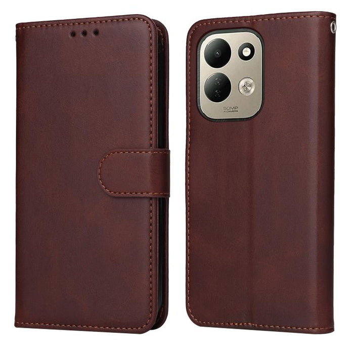 Funda para teléfono clásica de cuero con tapa y textura de becerro, For Redmi 15a 5G, For Redmi Turbo 5 Max 5G / Poco X8 Pro Max 5G, For Redmi Turbo 5 5G / Poco X8 Pro 5G, For Redmi Note 15 Pro+ 5G 163.3mm / Poco M8 Pro 5G                              ...