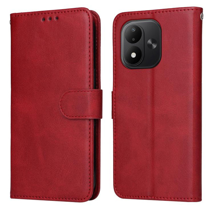 Funda para teléfono clásica de cuero con tapa y textura de becerro, For Redmi 15a 5G, For Redmi Turbo 5 Max 5G / Poco X8 Pro Max 5G, For Redmi Turbo 5 5G / Poco X8 Pro 5G, For Redmi Note 15 Pro+ 5G 163.3mm / Poco M8 Pro 5G                              ...