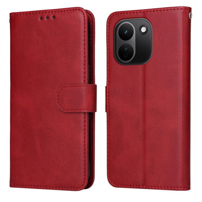 Funda para teléfono clásica de cuero con tapa y textura de becerro, For Redmi 15a 5G, For Redmi Turbo 5 Max 5G / Poco X8 Pro Max 5G, For Redmi Turbo 5 5G / Poco X8 Pro 5G, For Redmi Note 15 Pro+ 5G 163.3mm / Poco M8 Pro 5G                              ...