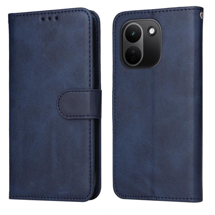 Funda para teléfono clásica de cuero con tapa y textura de becerro, For Redmi 15a 5G, For Redmi Turbo 5 Max 5G / Poco X8 Pro Max 5G, For Redmi Turbo 5 5G / Poco X8 Pro 5G, For Redmi Note 15 Pro+ 5G 163.3mm / Poco M8 Pro 5G                              ...