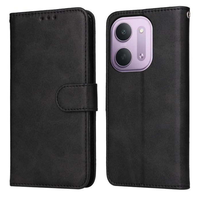 Funda para teléfono clásica de cuero con tapa y textura de becerro, For Redmi 15a 5G, For Redmi Turbo 5 Max 5G / Poco X8 Pro Max 5G, For Redmi Turbo 5 5G / Poco X8 Pro 5G, For Redmi Note 15 Pro+ 5G 163.3mm / Poco M8 Pro 5G                              ...