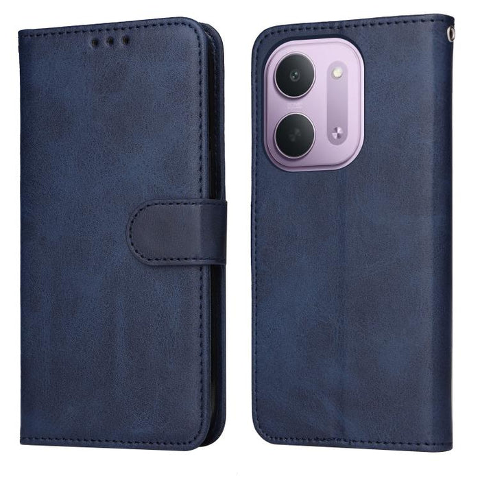 Funda para teléfono clásica de cuero con tapa y textura de becerro, For Redmi 15a 5G, For Redmi Turbo 5 Max 5G / Poco X8 Pro Max 5G, For Redmi Turbo 5 5G / Poco X8 Pro 5G, For Redmi Note 15 Pro+ 5G 163.3mm / Poco M8 Pro 5G                              ...