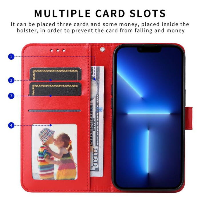 Funda para teléfono de piel con girasoles en relieve, For Redmi Note 14 4G 163.25mm Global, For Redmi Note 14 5G, For Redmi Note 14 Pro 5G / Note 14 Pro+ 5G, For Redmi 14C 4G, For Redmi K70 Ultra, For Redmi 13 4G / Redmi Note 13R