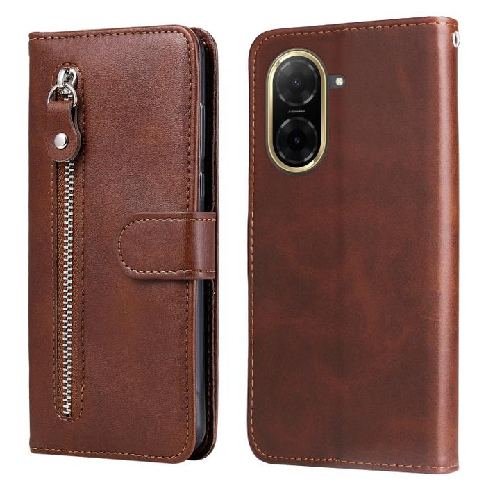 Funda para teléfono de cuero con cremallera y textura de becerro a la moda, For Redmi Note 14 4G 163.25mm Global, For Redmi Note 14 5G, For Redmi Note 14 Pro 5G / Note 14 Pro+ 5G, For Redmi 14C 4G, For Redmi K70 Ultra, For Redmi 13 4G / Redmi Note 13R