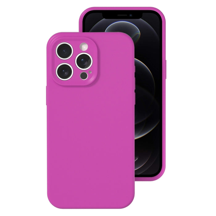 Caja líquida del teléfono de la cobertura total del color de la jalea del silicón del agujero exacto, For iPhone 12, For iPhone 12 Pro Max, For iPhone 12 Pro