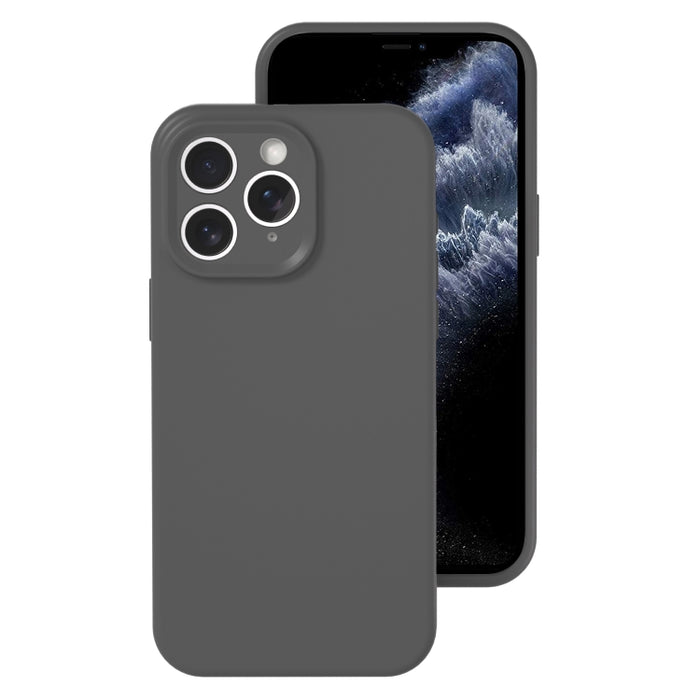 Caja líquida del teléfono de la cobertura total del color de la jalea del silicón del agujero exacto, For iPhone 11 Pro Max, For iPhone 11, For iPhone 11 Pro