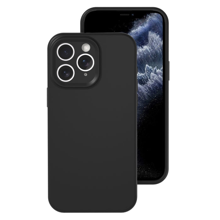 Caja líquida del teléfono de la cobertura total del color de la jalea del silicón del agujero exacto, For iPhone 11 Pro Max, For iPhone 11, For iPhone 11 Pro