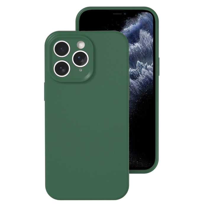 Caja líquida del teléfono de la cobertura total del color de la jalea del silicón del agujero exacto, For iPhone 11 Pro Max, For iPhone 11, For iPhone 11 Pro