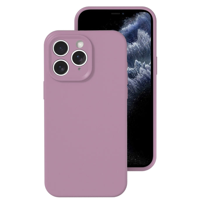Caja líquida del teléfono de la cobertura total del color de la jalea del silicón del agujero exacto, For iPhone 11 Pro Max, For iPhone 11, For iPhone 11 Pro