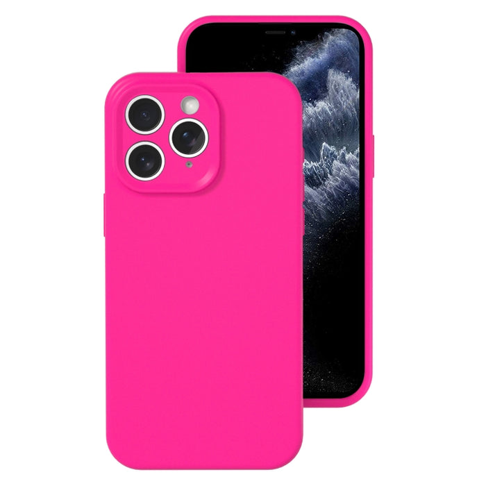 Caja líquida del teléfono de la cobertura total del color de la jalea del silicón del agujero exacto, For iPhone 11 Pro Max, For iPhone 11, For iPhone 11 Pro