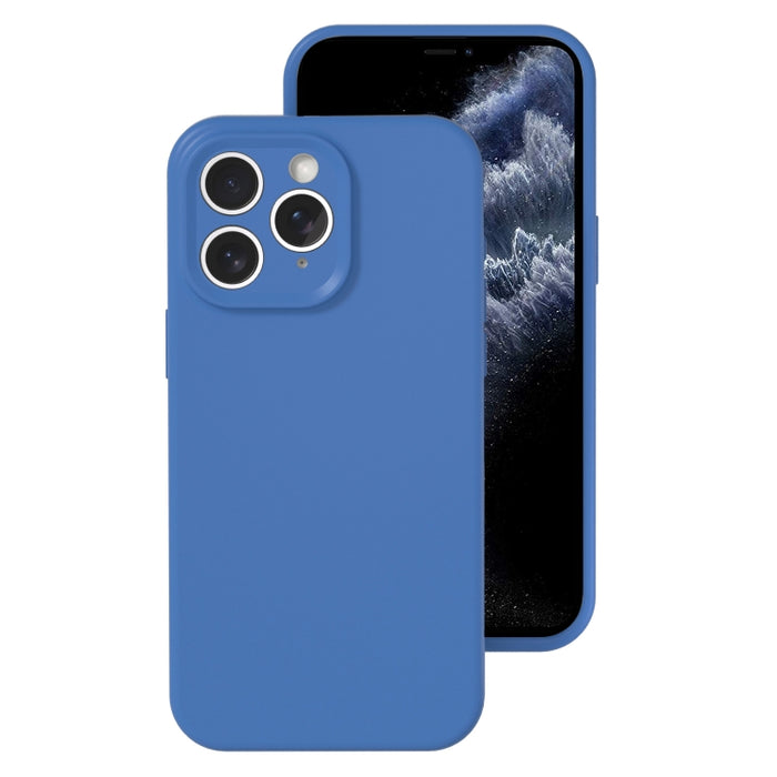 Caja líquida del teléfono de la cobertura total del color de la jalea del silicón del agujero exacto, For iPhone 11 Pro Max, For iPhone 11, For iPhone 11 Pro