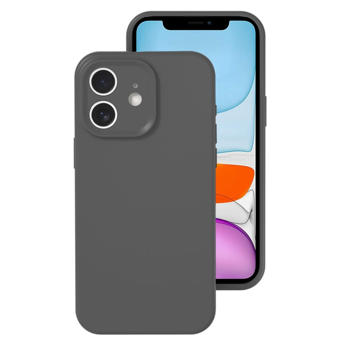 Caja líquida del teléfono de la cobertura total del color de la jalea del silicón del agujero exacto, For iPhone 11 Pro Max, For iPhone 11, For iPhone 11 Pro
