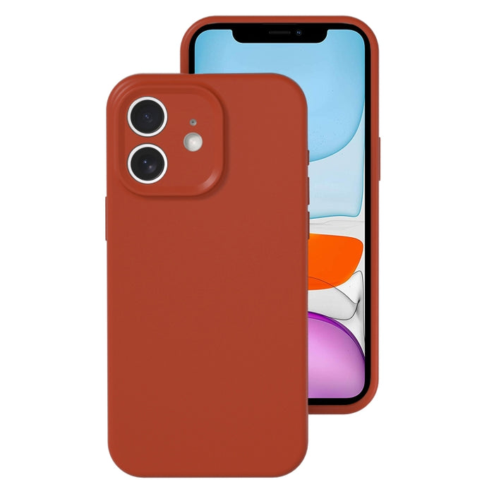Caja líquida del teléfono de la cobertura total del color de la jalea del silicón del agujero exacto, For iPhone 11 Pro Max, For iPhone 11, For iPhone 11 Pro