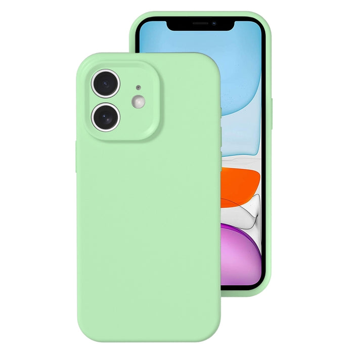 Caja líquida del teléfono de la cobertura total del color de la jalea del silicón del agujero exacto, For iPhone 11 Pro Max, For iPhone 11, For iPhone 11 Pro