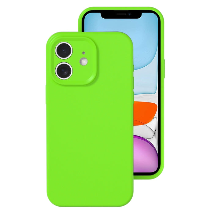 Caja líquida del teléfono de la cobertura total del color de la jalea del silicón del agujero exacto, For iPhone 11 Pro Max, For iPhone 11, For iPhone 11 Pro