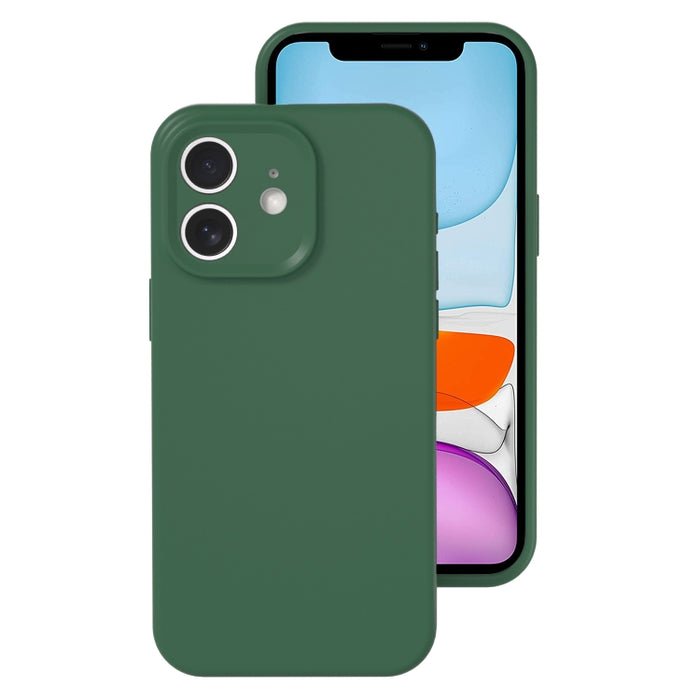 Caja líquida del teléfono de la cobertura total del color de la jalea del silicón del agujero exacto, For iPhone 11 Pro Max, For iPhone 11, For iPhone 11 Pro