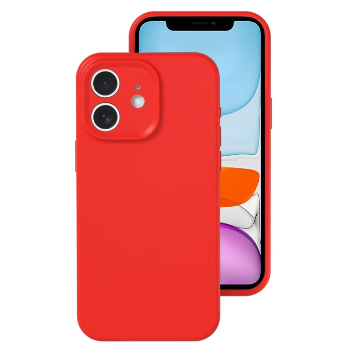 Caja líquida del teléfono de la cobertura total del color de la jalea del silicón del agujero exacto, For iPhone 11 Pro Max, For iPhone 11, For iPhone 11 Pro