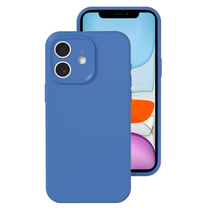 Caja líquida del teléfono de la cobertura total del color de la jalea del silicón del agujero exacto, For iPhone 11 Pro Max, For iPhone 11, For iPhone 11 Pro