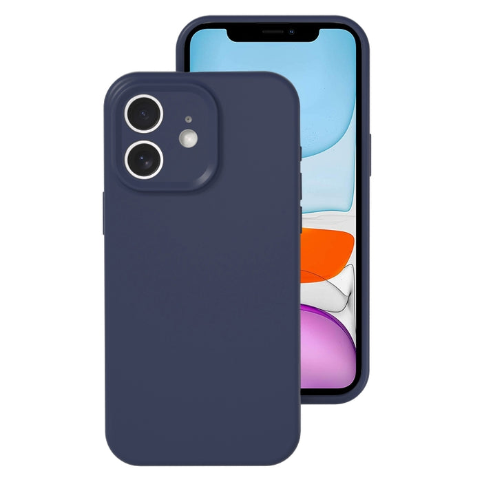 Caja líquida del teléfono de la cobertura total del color de la jalea del silicón del agujero exacto, For iPhone 11 Pro Max, For iPhone 11, For iPhone 11 Pro