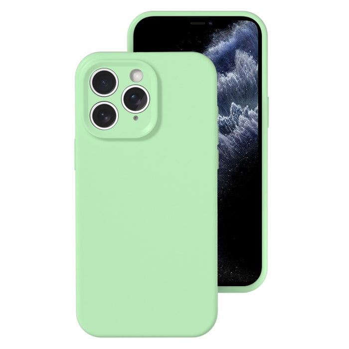 Caja líquida del teléfono de la cobertura total del color de la jalea del silicón del agujero exacto, For iPhone 11 Pro Max, For iPhone 11, For iPhone 11 Pro