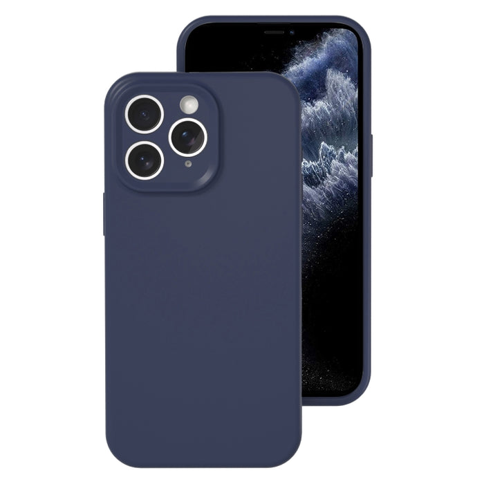Caja líquida del teléfono de la cobertura total del color de la jalea del silicón del agujero exacto, For iPhone 11 Pro Max, For iPhone 11, For iPhone 11 Pro