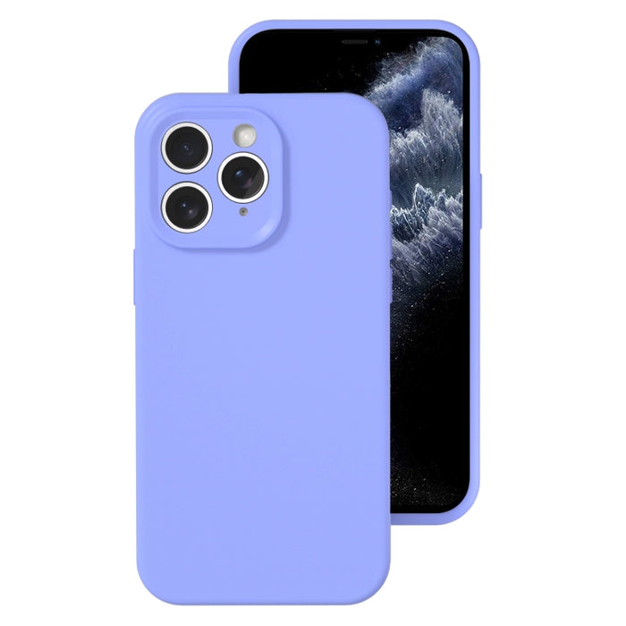 Caja líquida del teléfono de la cobertura total del color de la jalea del silicón del agujero exacto, For iPhone 11 Pro Max, For iPhone 11, For iPhone 11 Pro