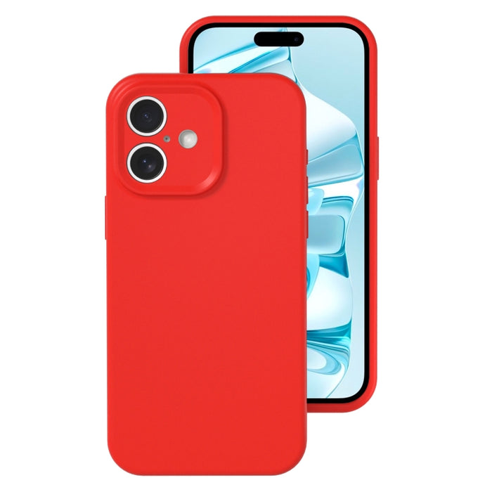 Caja líquida del teléfono de la cobertura total del color de la jalea del silicón del agujero exacto, For iPhone 16 Pro Max, For iPhone 16 Pro, For iPhone 16 Plus