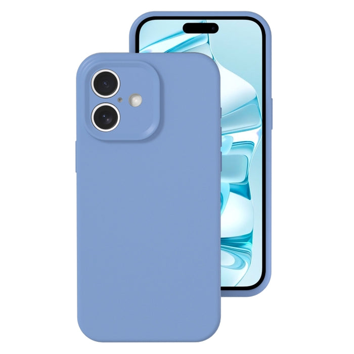 Caja líquida del teléfono de la cobertura total del color de la jalea del silicón del agujero exacto, For iPhone 16 Pro Max, For iPhone 16 Pro, For iPhone 16 Plus