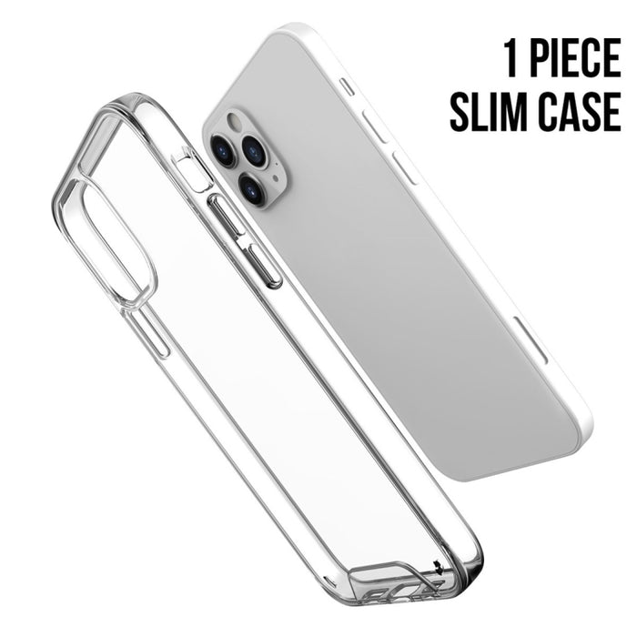 Estuche protector de TPU + acrílico a prueba de rayones Estuche protector