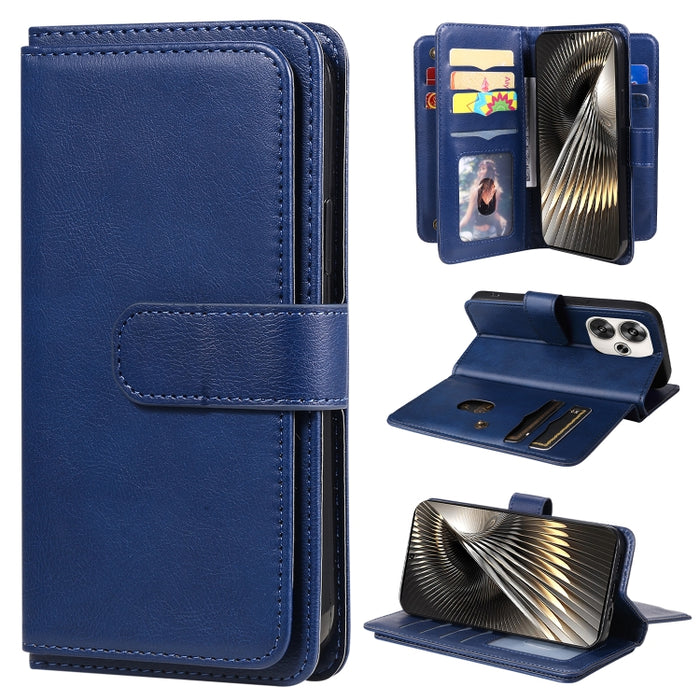 Cartera multifunción con 10 ranuras para tarjetas y funda de cuero para teléfono, For Xiaomi 17 Max 5G, For Xiaomi 17T Pro 5G Global, For Xiaomi 17T 5G Global, For Xiaomi 14T Pro, For Xiaomi 14T, For Xiaomi Poco F6, For Xiaomi Poco F6 Pro