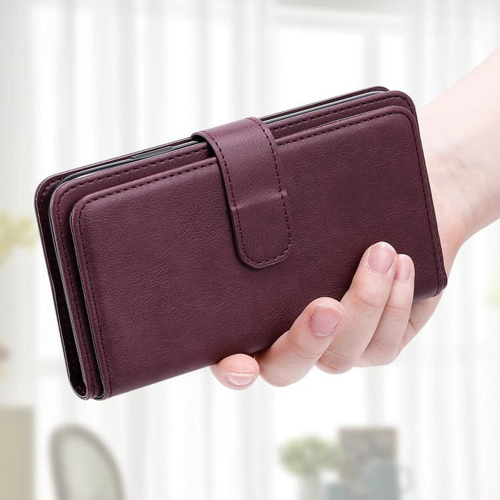Cartera multifunción con 10 ranuras para tarjetas y funda de cuero para teléfono, For Xiaomi 17 Max 5G, For Xiaomi 17T Pro 5G Global, For Xiaomi 17T 5G Global, For Xiaomi 14T Pro, For Xiaomi 14T, For Xiaomi Poco F6, For Xiaomi Poco F6 Pro