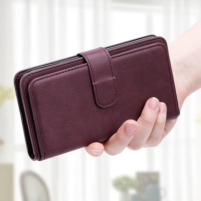 Cartera multifunción con 10 ranuras para tarjetas y funda de cuero para teléfono, For Xiaomi 17 Max 5G, For Xiaomi 17T Pro 5G Global, For Xiaomi 17T 5G Global, For Xiaomi 14T Pro, For Xiaomi 14T, For Xiaomi Poco F6, For Xiaomi Poco F6 Pro