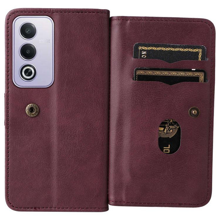 Cartera multifunción con 10 ranuras para tarjetas y funda de cuero para teléfono, For Xiaomi 17 Max 5G, For Xiaomi 17T Pro 5G Global, For Xiaomi 17T 5G Global, For Xiaomi 14T Pro, For Xiaomi 14T, For Xiaomi Poco F6, For Xiaomi Poco F6 Pro