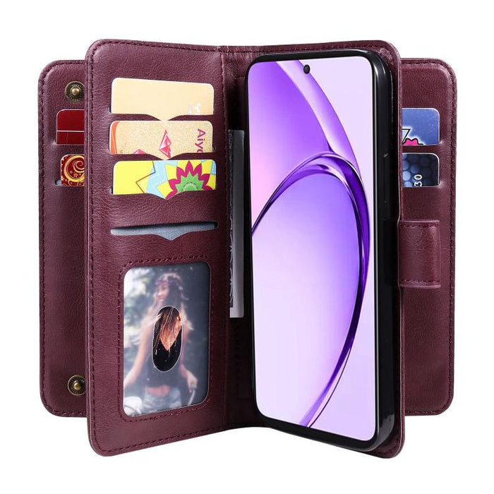 Cartera multifunción con 10 ranuras para tarjetas y funda de cuero para teléfono, For Xiaomi 17 Max 5G, For Xiaomi 17T Pro 5G Global, For Xiaomi 17T 5G Global, For Xiaomi 14T Pro, For Xiaomi 14T, For Xiaomi Poco F6, For Xiaomi Poco F6 Pro