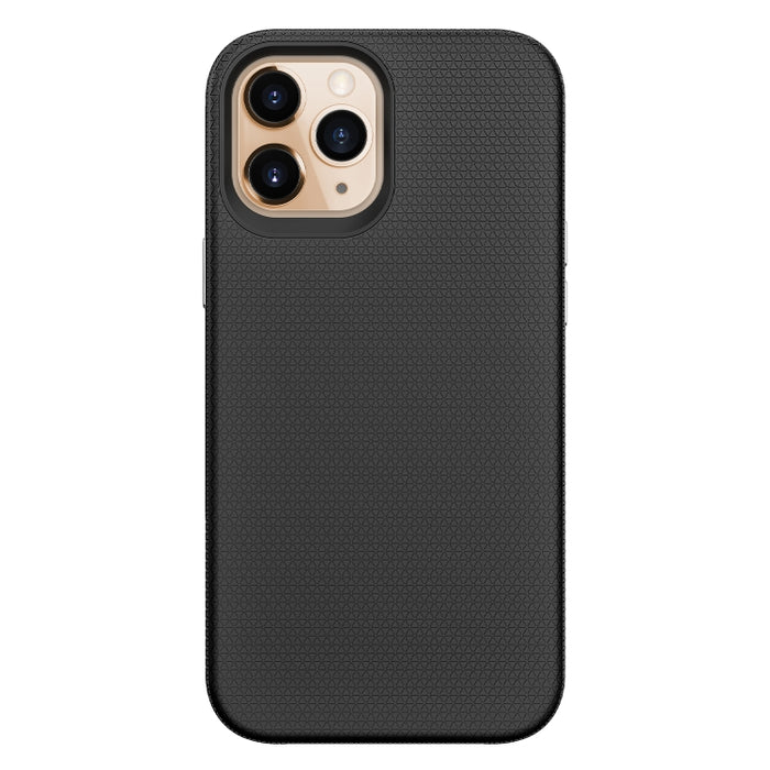 Funda TPU + PC con textura de armadura triangular