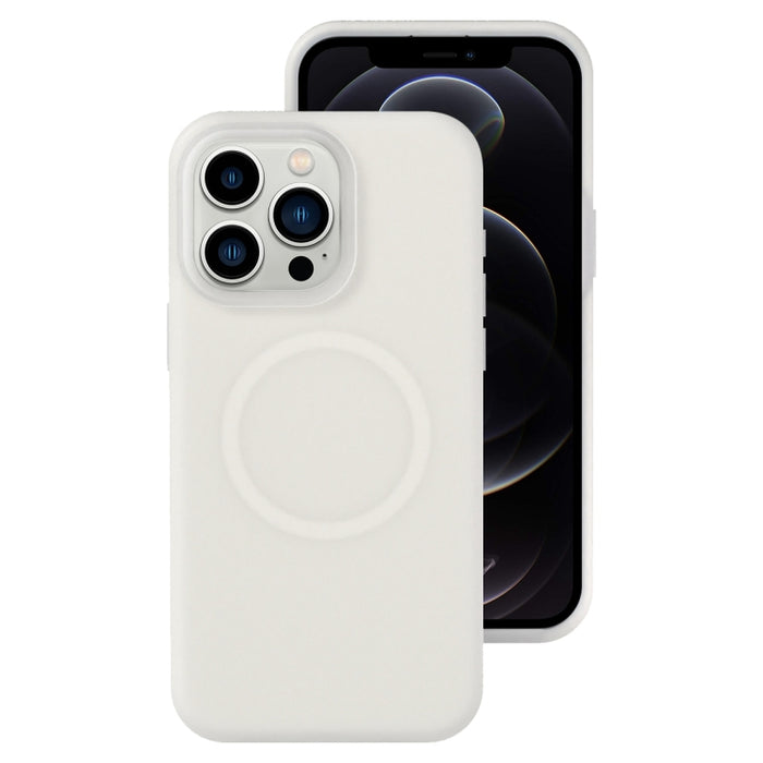 Funda magnética para teléfono con silicona líquida Jelly MagSafe, For iPhone 12 Pro, For iPhone 11 Pro Max, For iPhone 11, For iPhone 11 Pro
